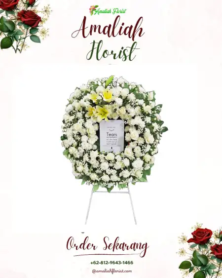 Krans Bunga Duka cigedug